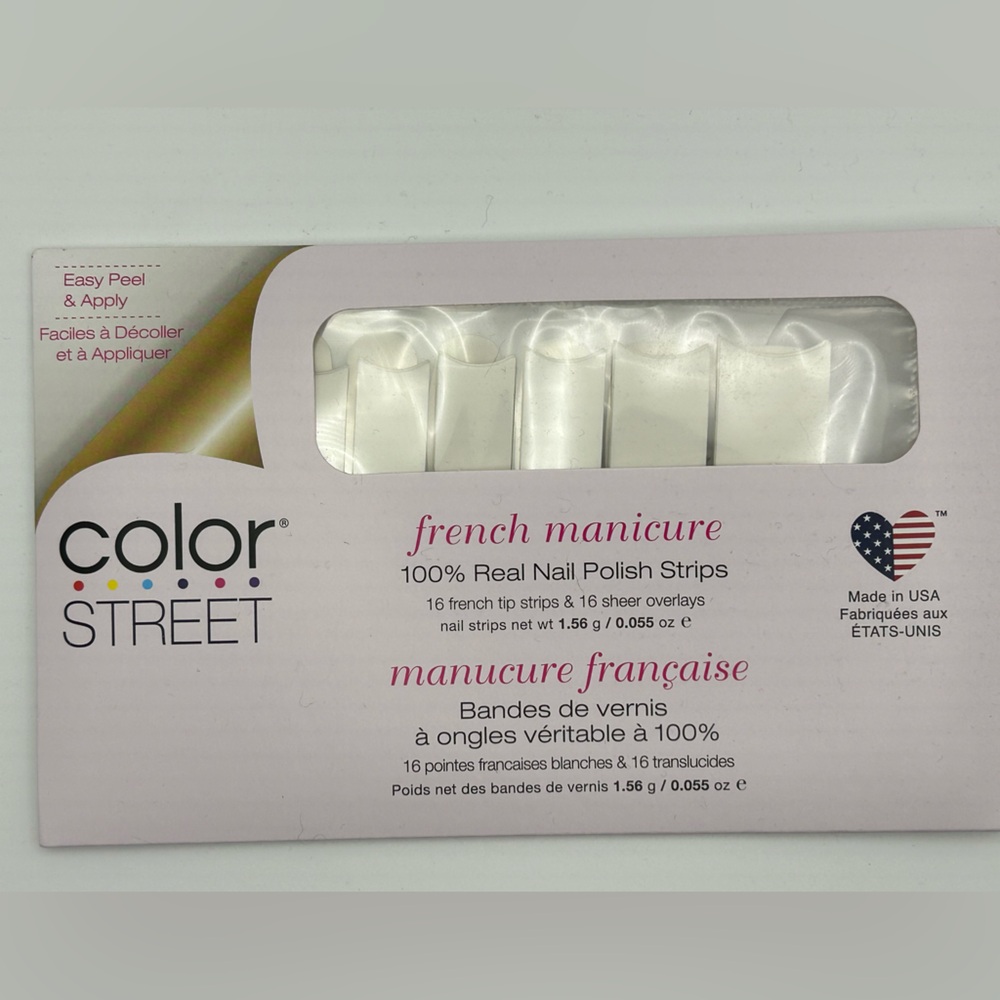 Color Street Meet Me in Paris Nail Strips